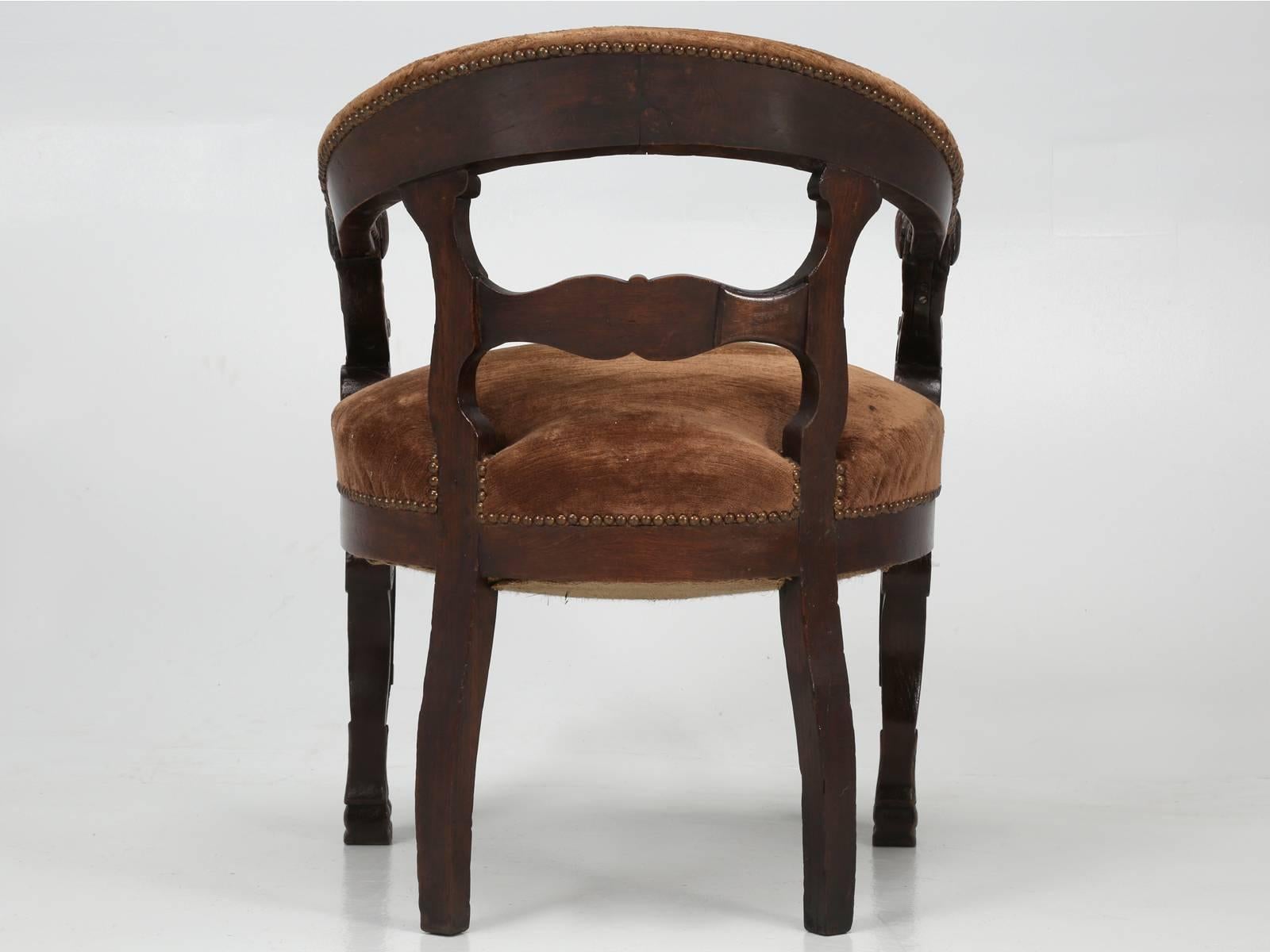 Antique French Desk Chair, circa Late 1800s at 1stDibs vintage french