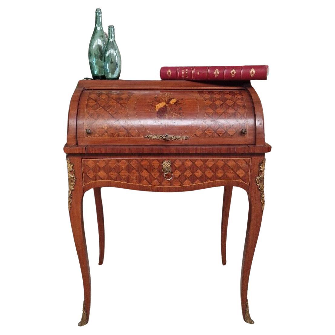 French Rococo Desk Louis XV Style For Sale at 1stDibs
