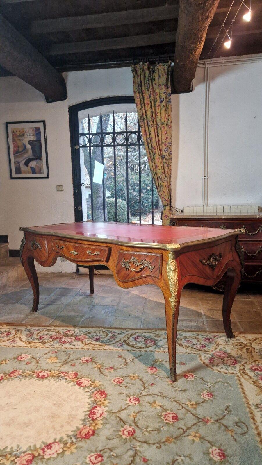 Antique French Desk Louis XV Writing Desk Rococo Style For Sale at ...