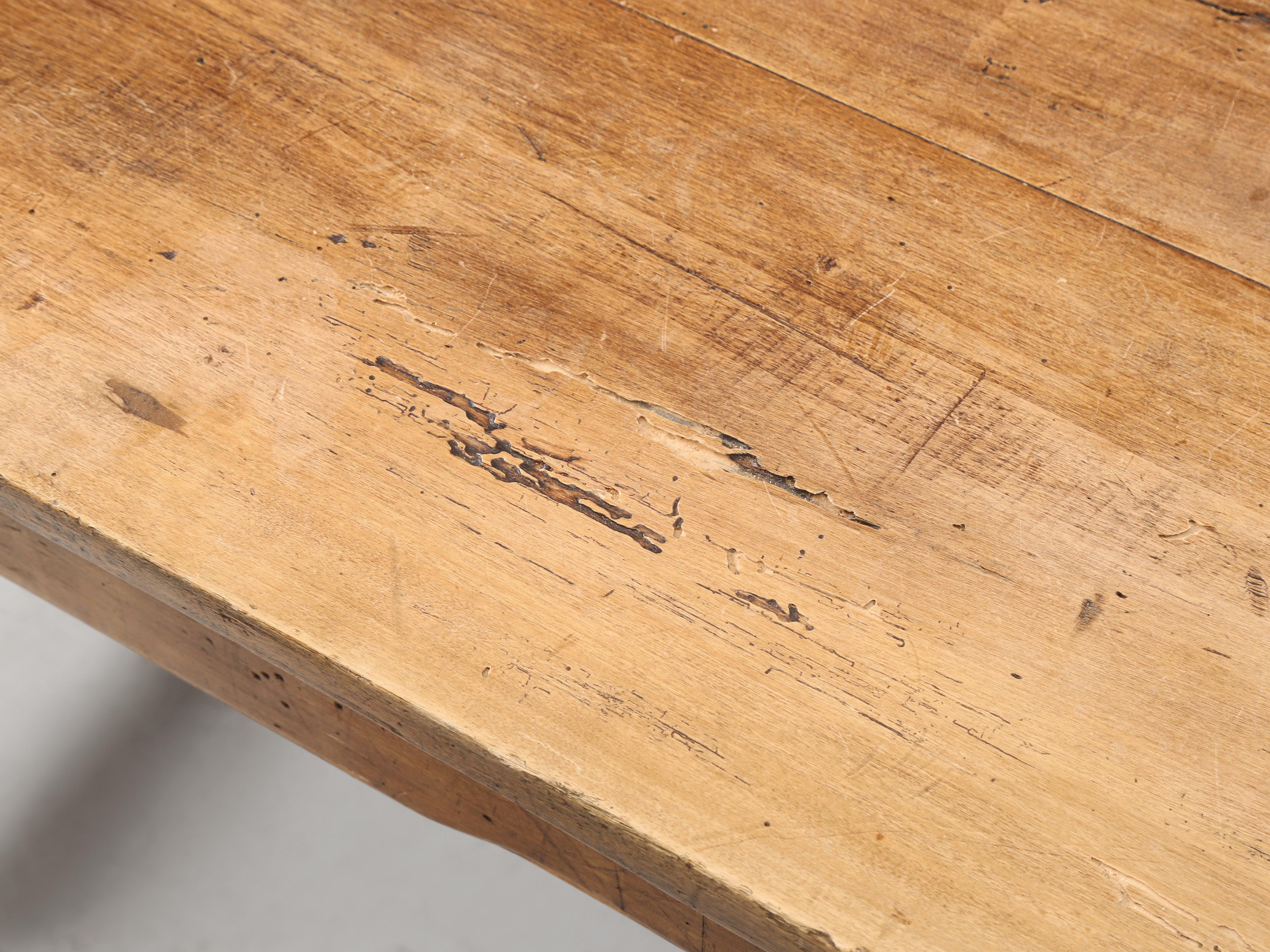 Antique French Desk or Dining Table Collection of Noted Interior Designer c1800s For Sale 4