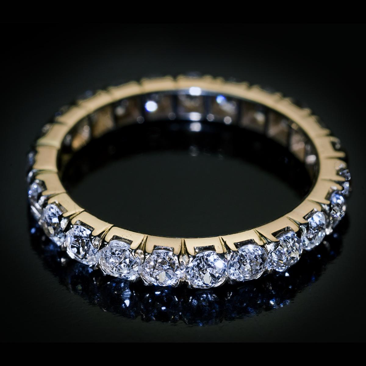 antique eternity band