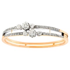Antique French Diamond-set Bangle