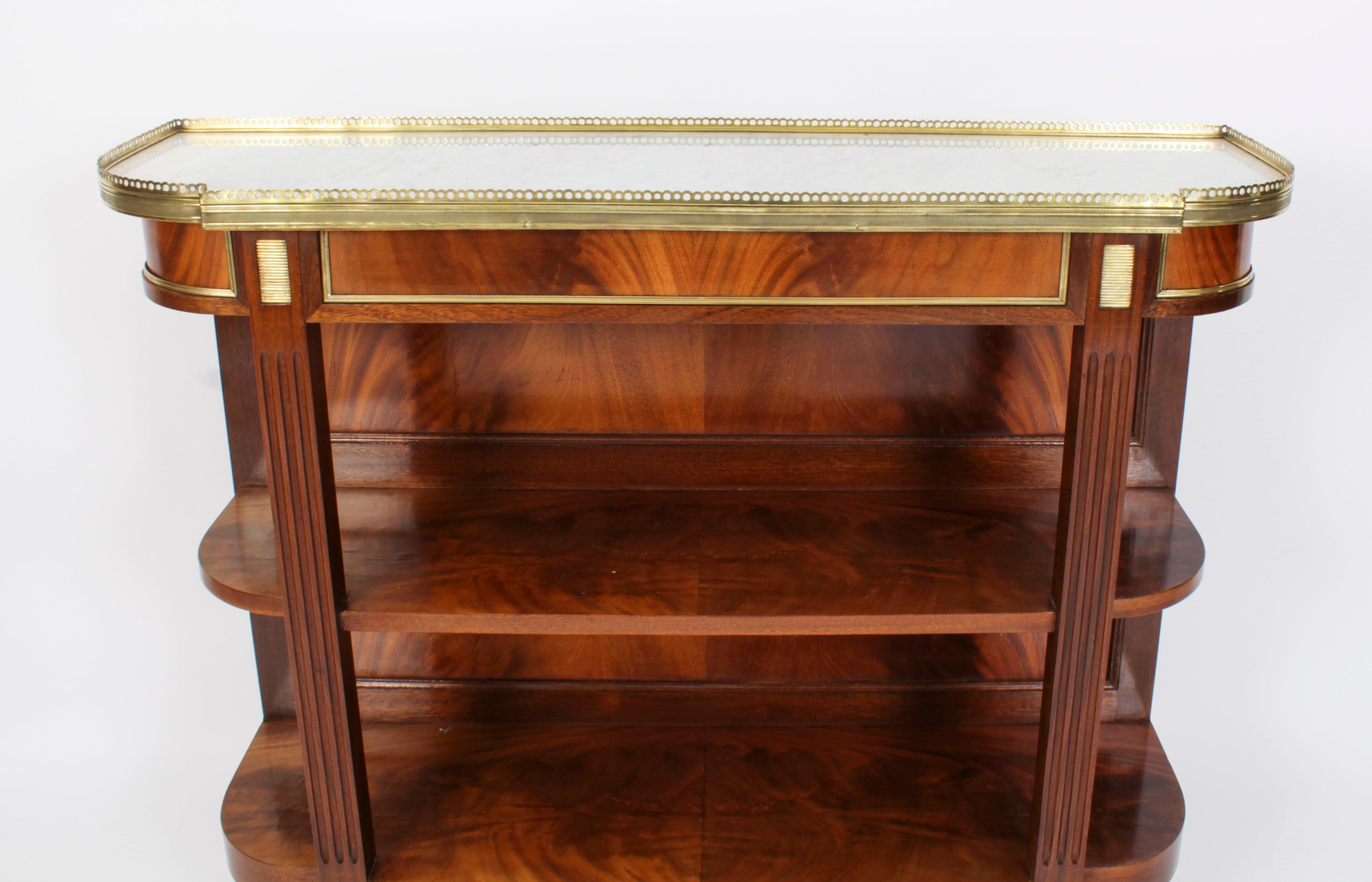 Antique French Directoire Buffet Sideboard Serving Table, 19th C For Sale 3