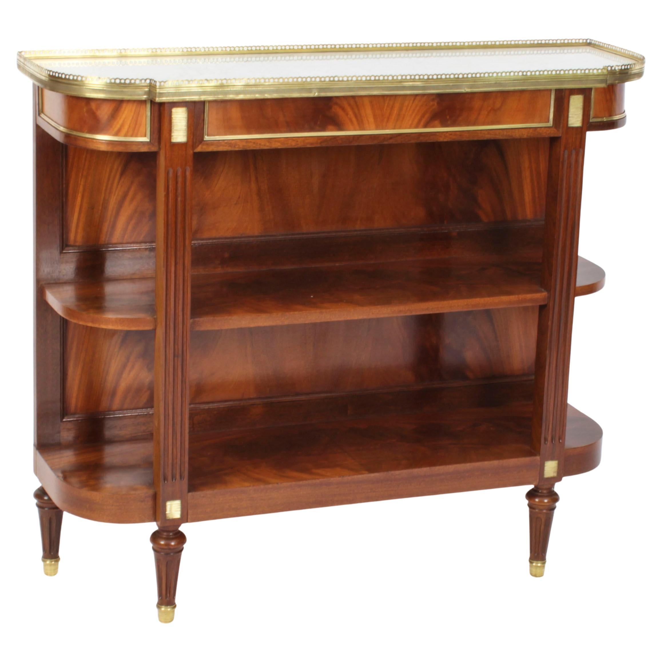 Antique French Directoire Buffet Sideboard Serving Table, 19th C For Sale