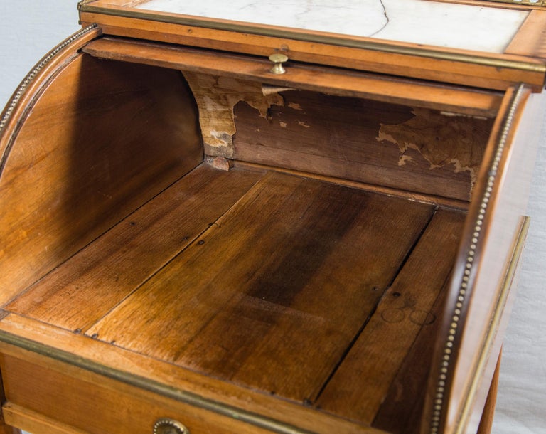 Antique French Directoire Miniature Roll Top Desk For Sale At 1stdibs
