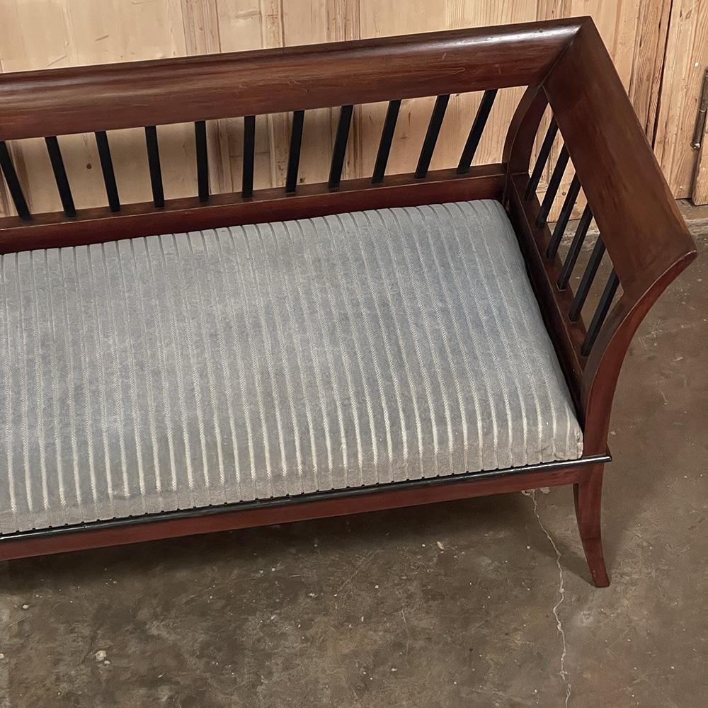 Antique French Directoire Style Settee ~ Canape For Sale 1