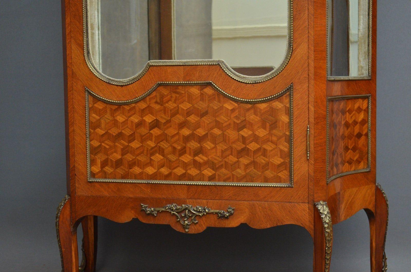 Antique French Display Cabinet For Sale 2