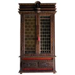 Antique French Display Cabinet Napoleon III 19th Century, circa 1850