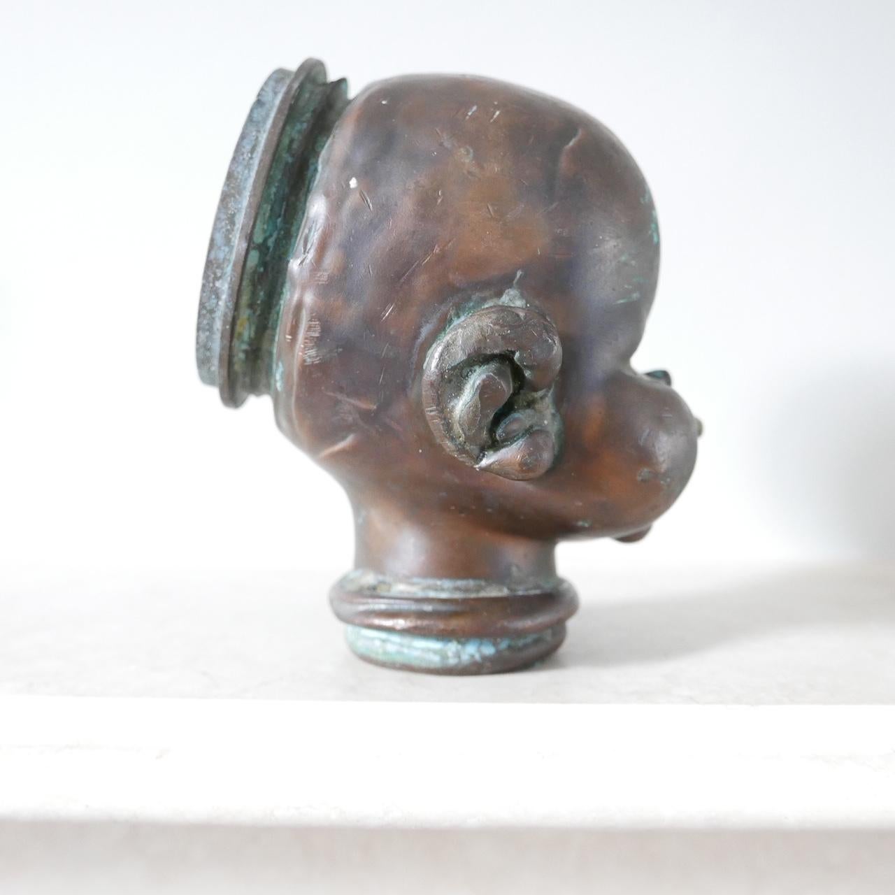 Early 20th Century Antique French Doll Mold For Sale