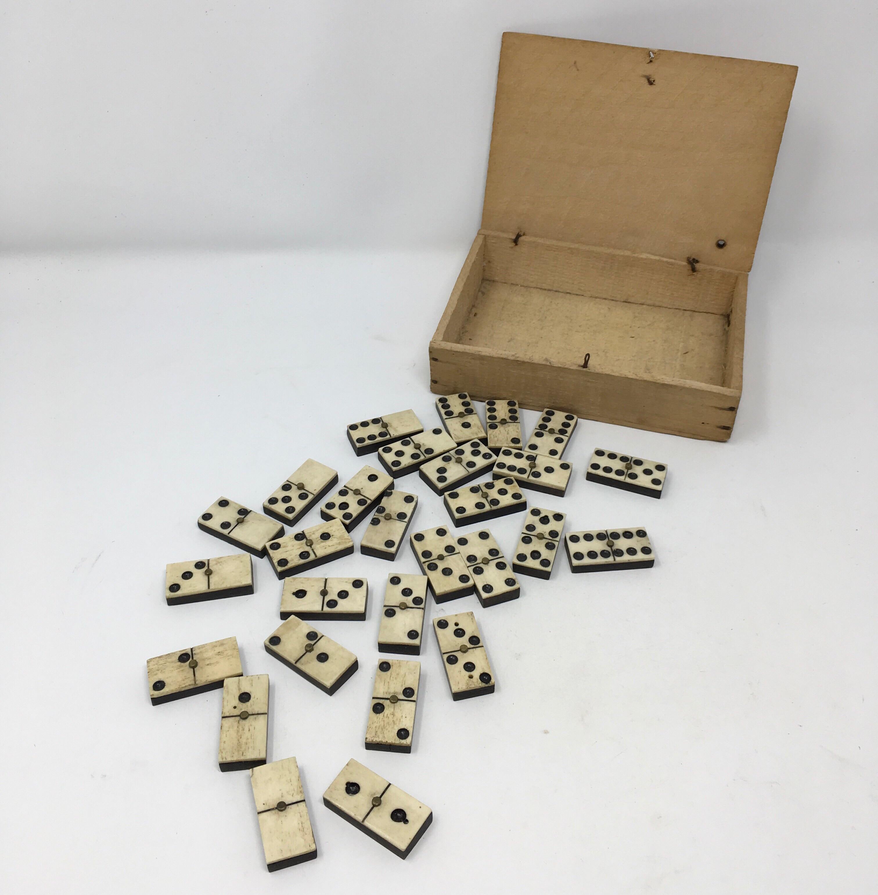 Antique French Domino Set 2