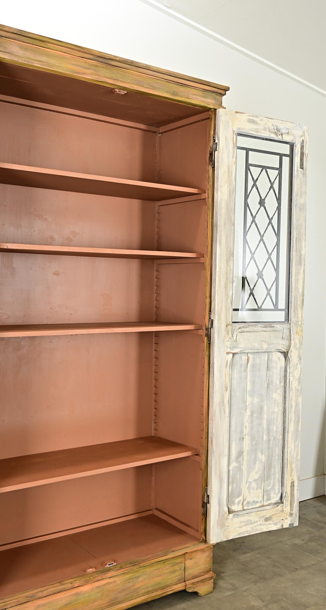 Antique French Door Bibliothèque For Sale 1