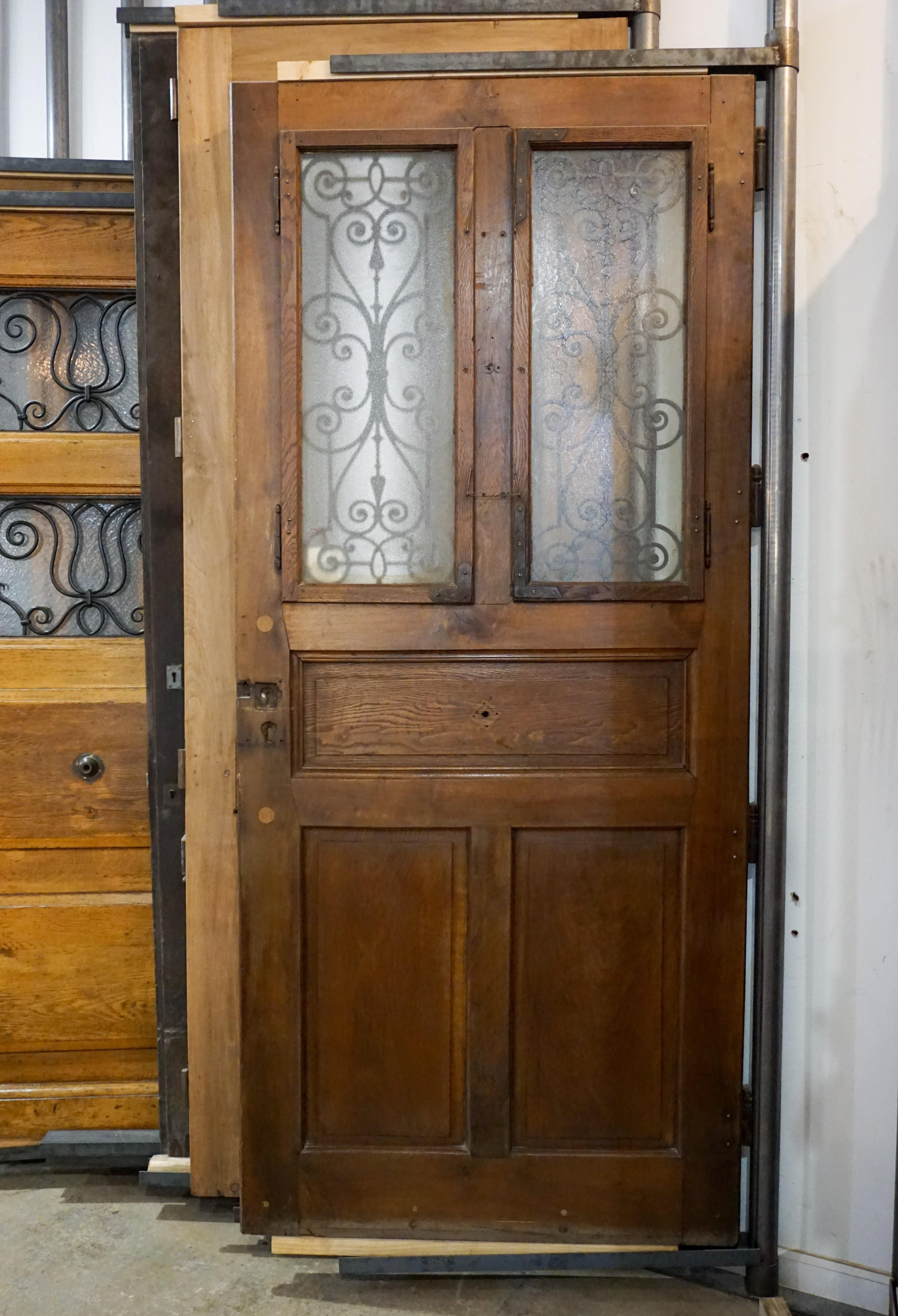 Oak Antique French Door