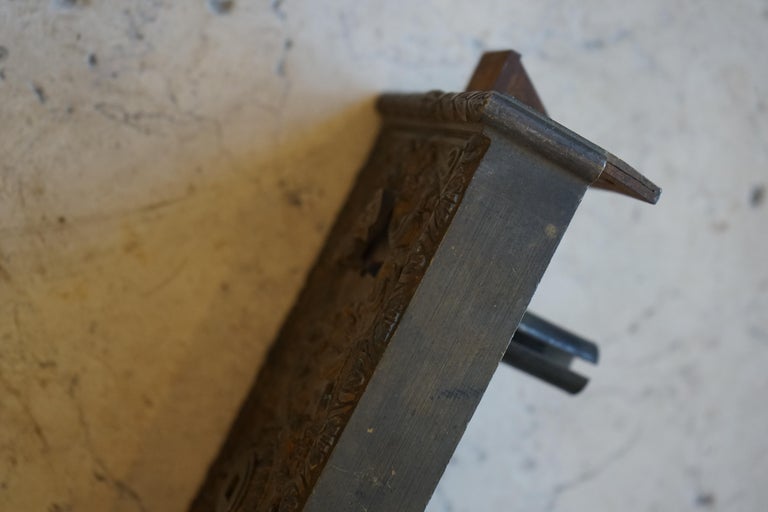 Antique French Door Rim Lock at 1stDibs