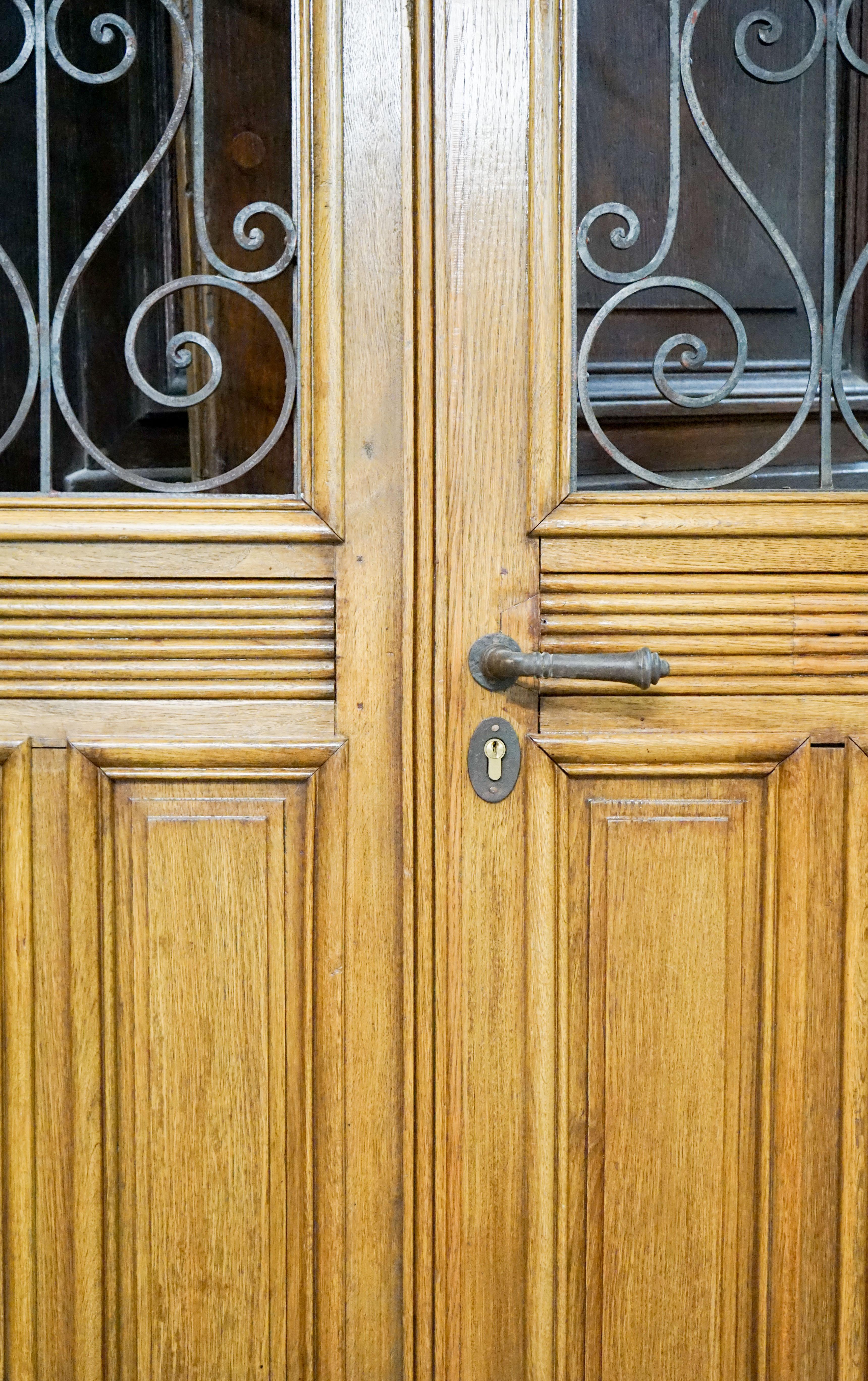 Oak Antique French Double Doors