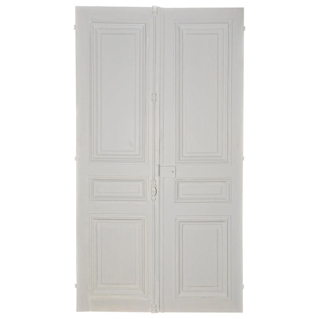 Antique French Double Interior Doors For Sale