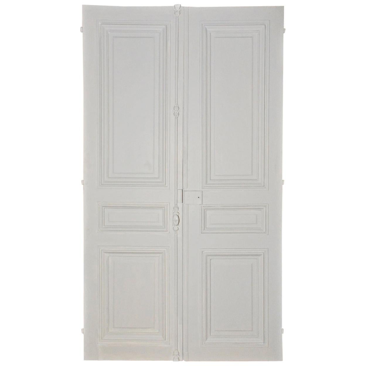 Antique French Double Interior Doors For Sale