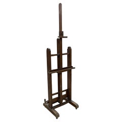Antique French Double Sided Artist Easel