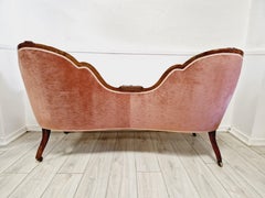 Antique French Double Spoon Sofa