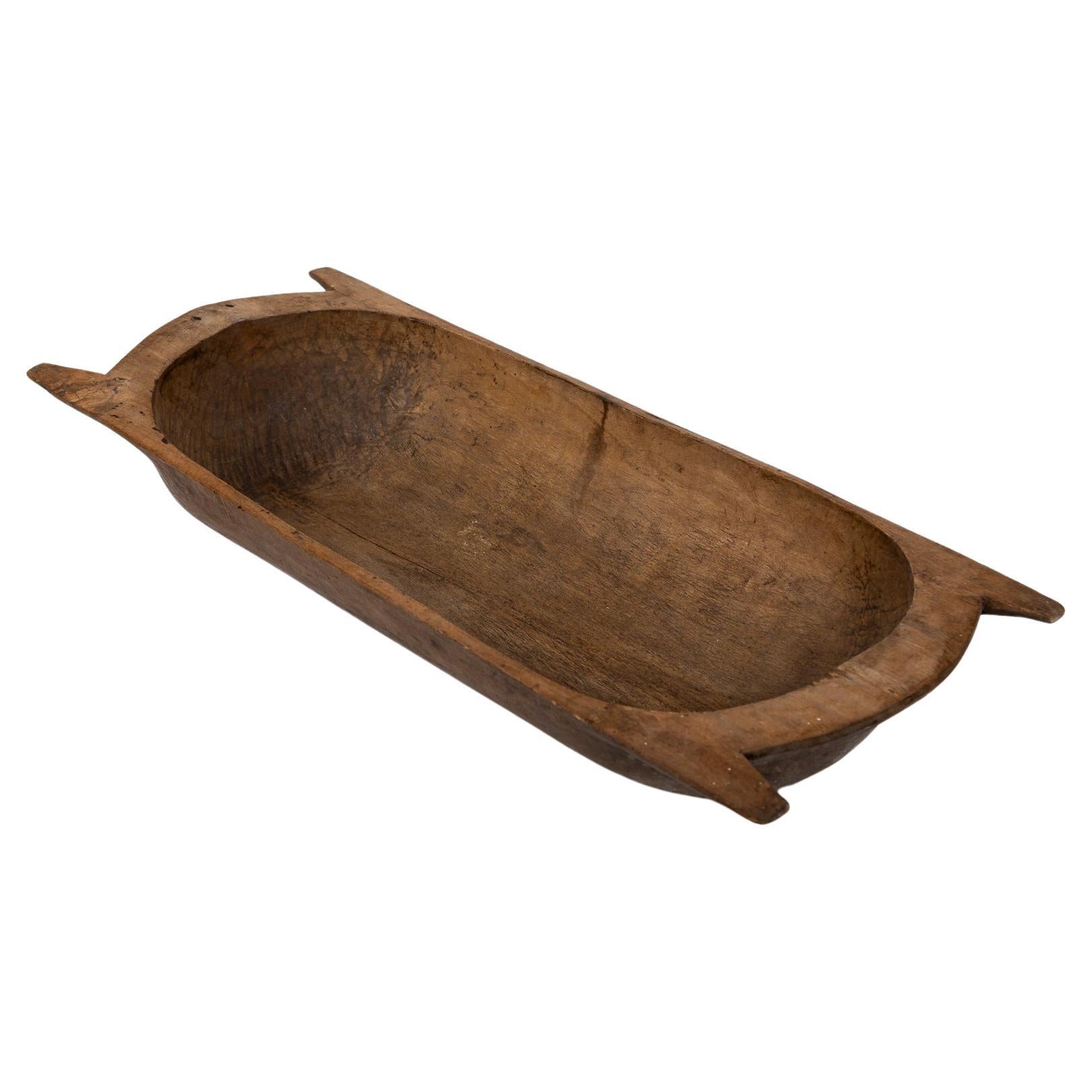 Antique French Dough Bowl, inizio XX secolo