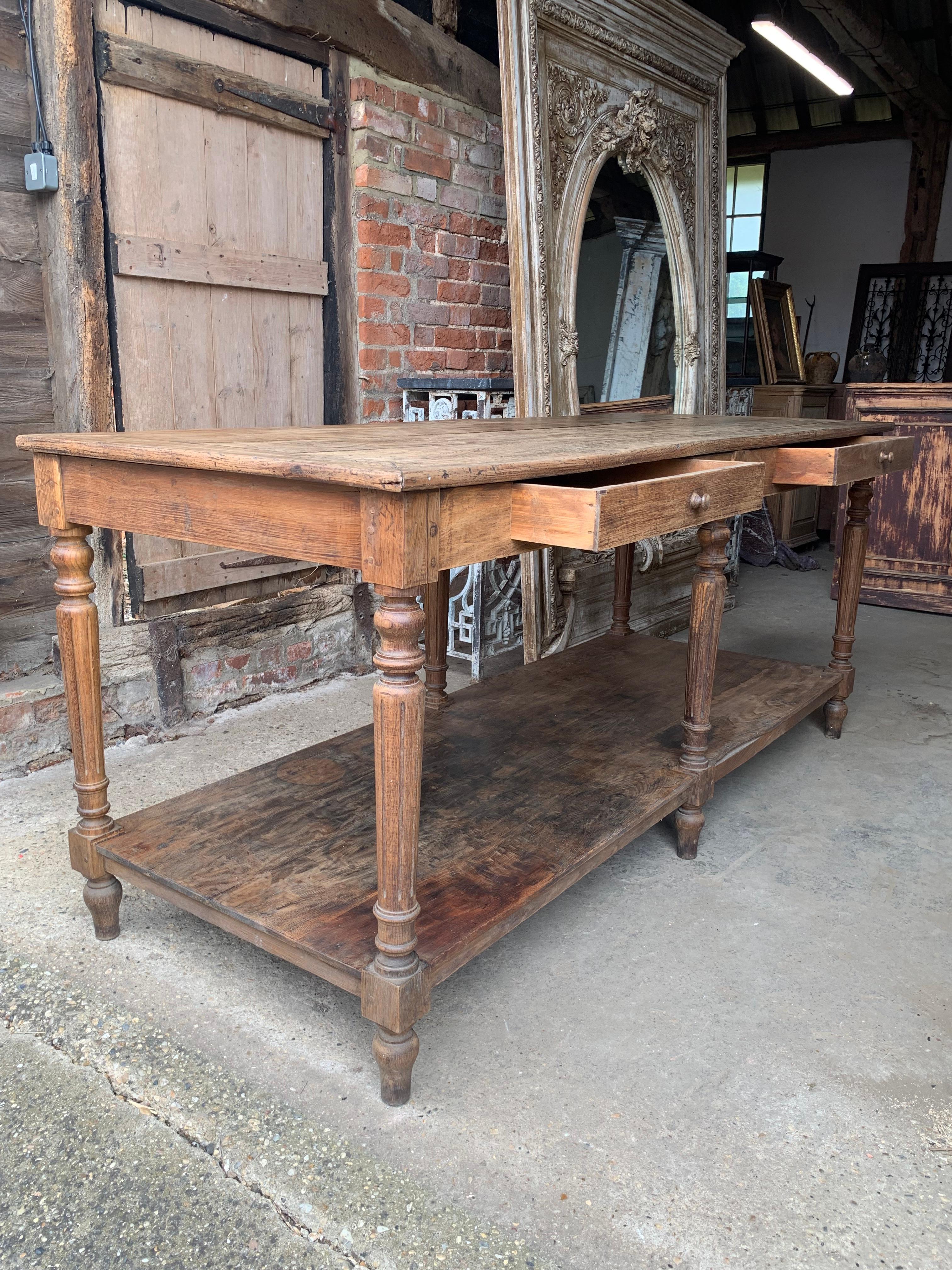 antique drapers table