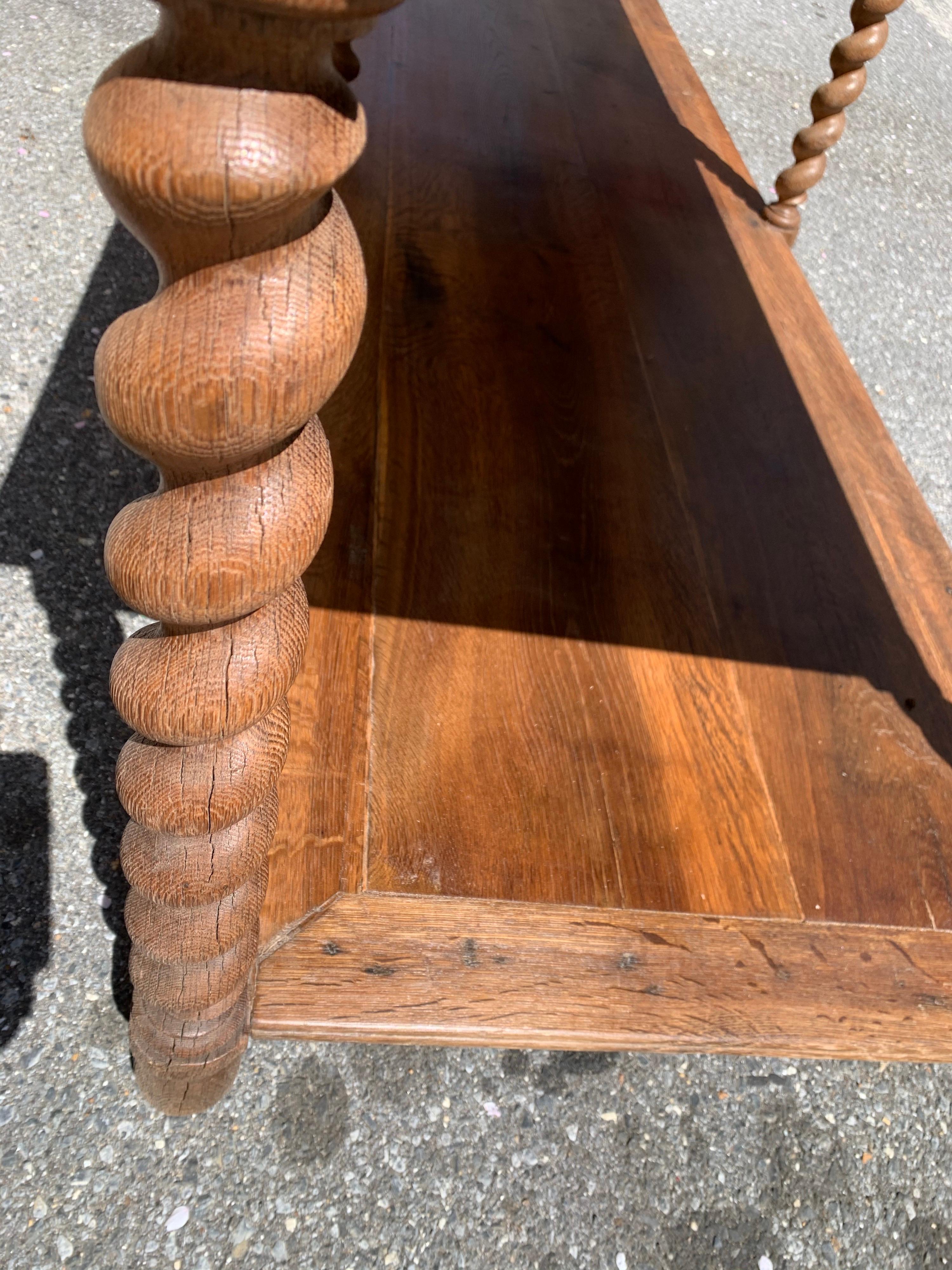 Oak Antique French Draper’s Table