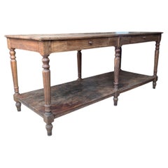 Antique French Drapers Table