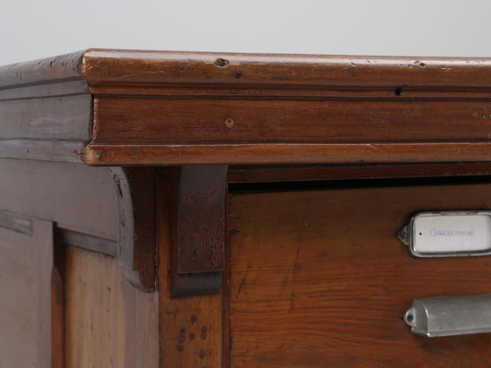 Antique French Drapers Table or Très Grand Kitchen Island, circa 1900-1920 6