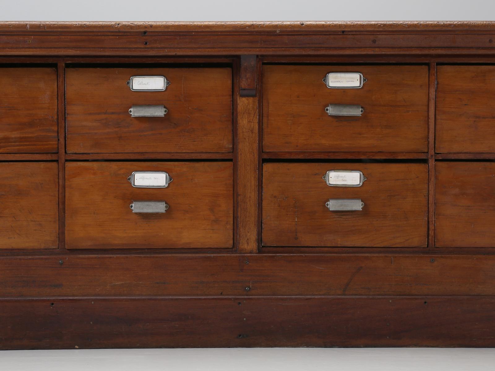 Antique French Drapers Table or Très Grand Kitchen Island, circa 1900-1920 10