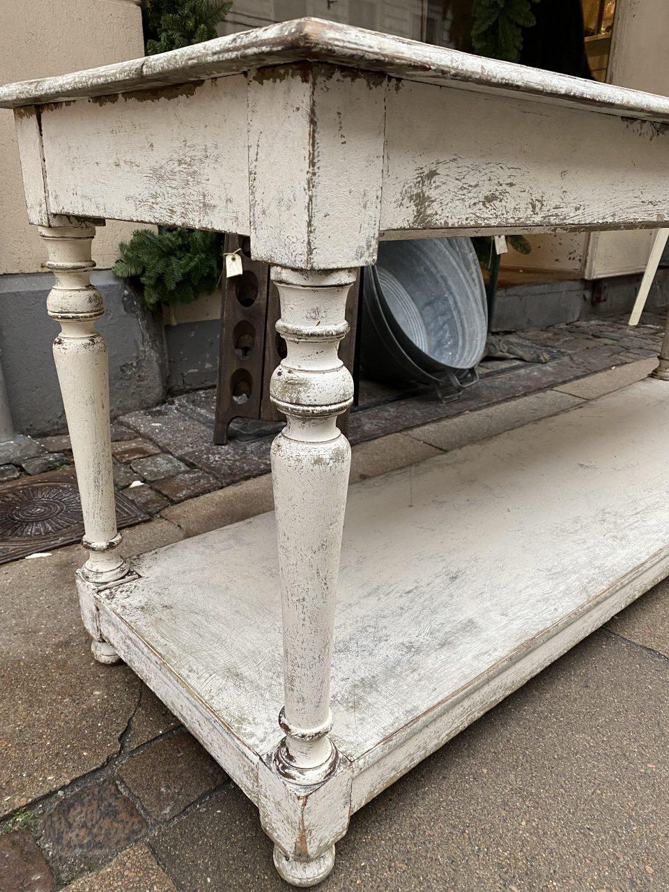 Early 20th Century Antique French Drapery Table/Console Table, 1900s, France