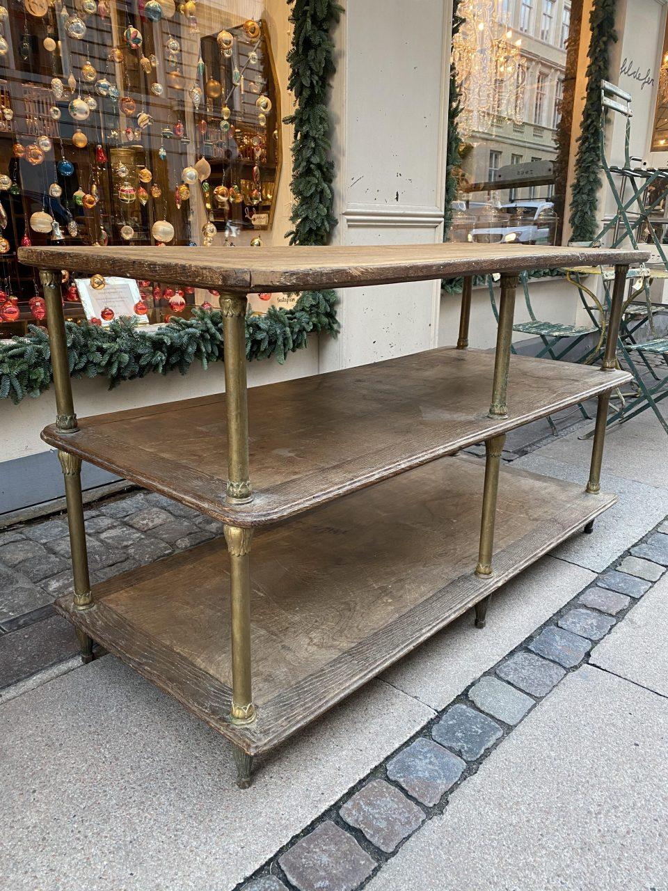 Antique French Drapery Table/Shelving Console, 1900s, France In Good Condition In Copenhagen K, DK