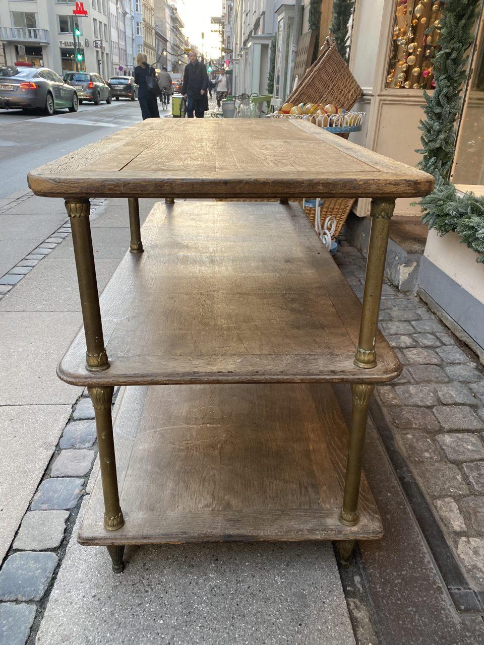Antique French Drapery Table/Shelving Console, 1900s, France 3