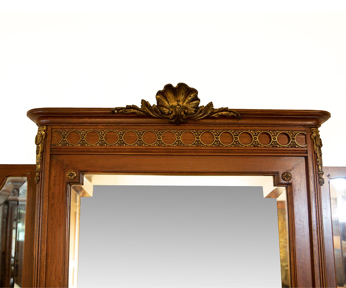 Bronze Antique French Dressing / Vanity Table For Sale