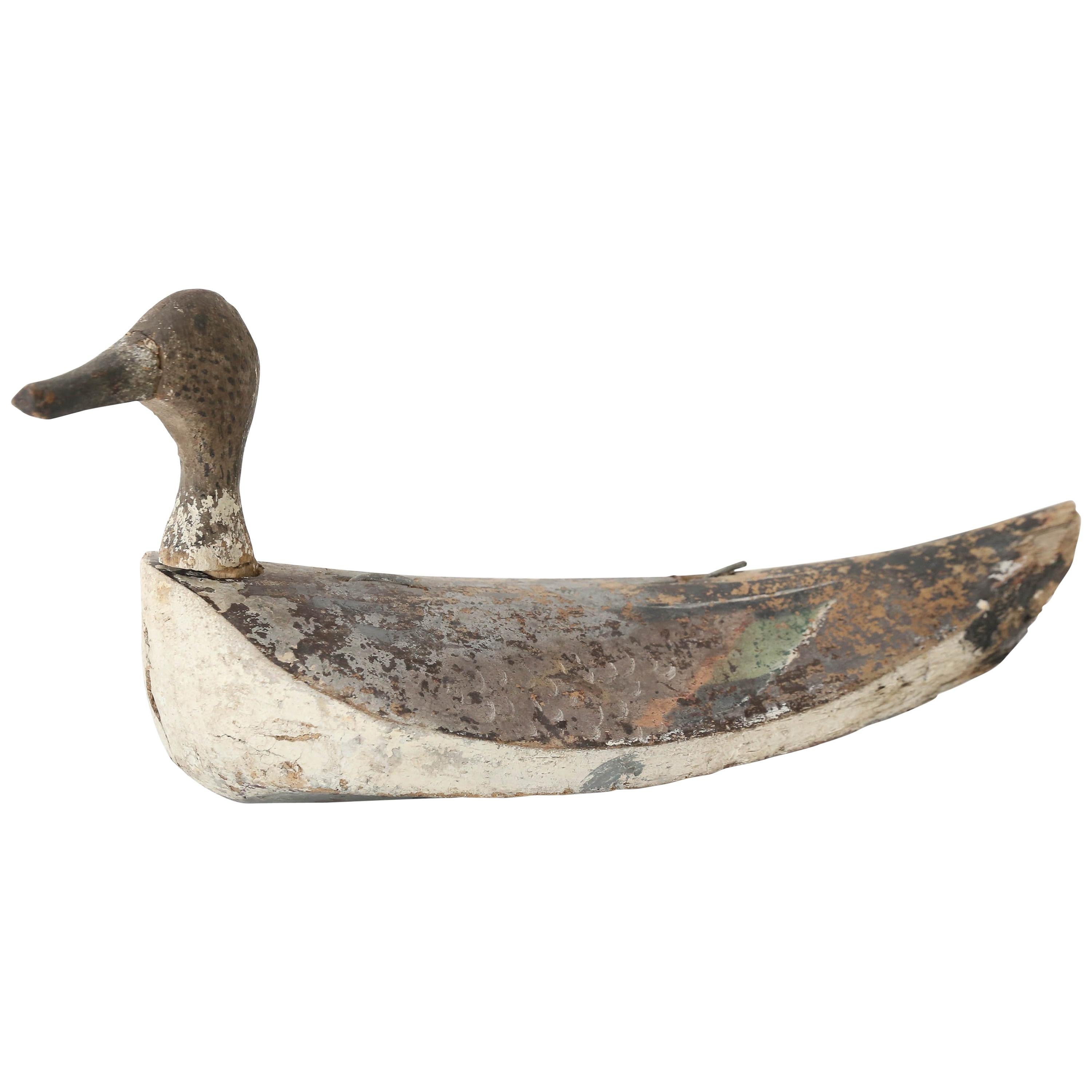 Antique French Duck Decoy