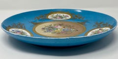 Antique French Early 19th Century Sèvres Plate, circa 1820-1830