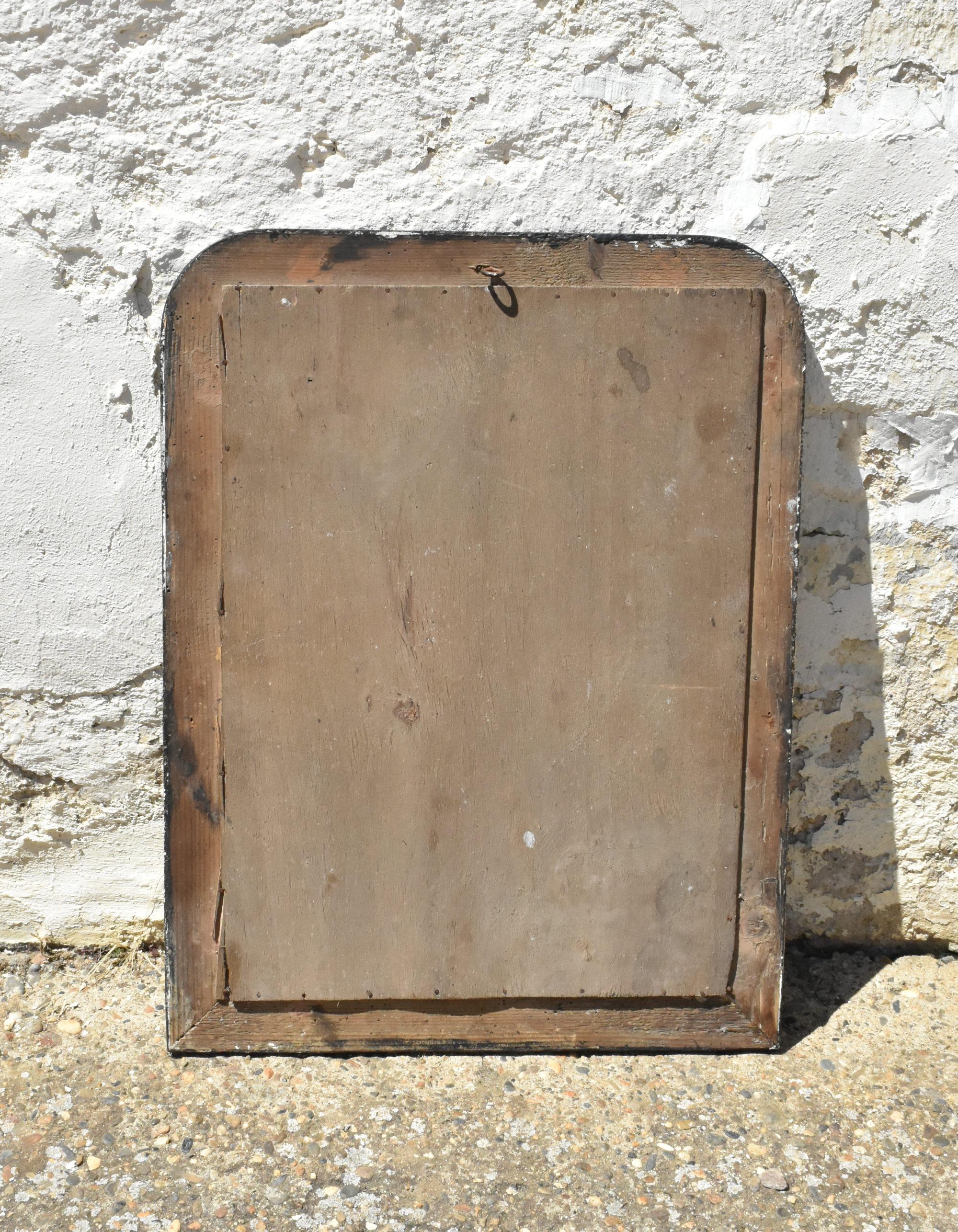 Antique French Ebonised Mirror Napoleon III Second Empire For Sale 9