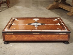 Antique French Ecritoire Desk in Burled Elm, circa 1830