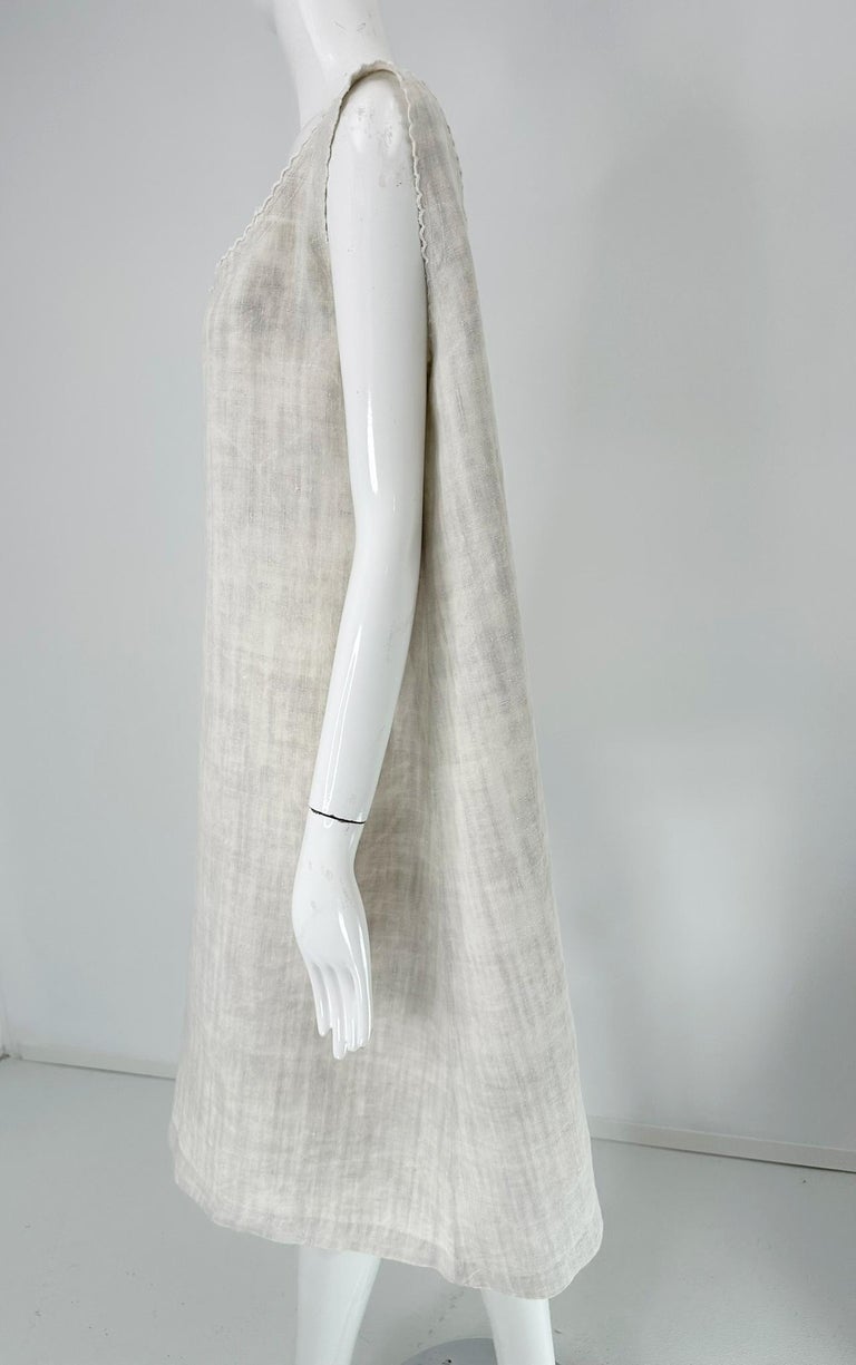 chinese dress ladies The Shift Dress in Stretch Linen