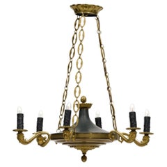 Antique French Empire Chandelier Antique French Empire Chandelier