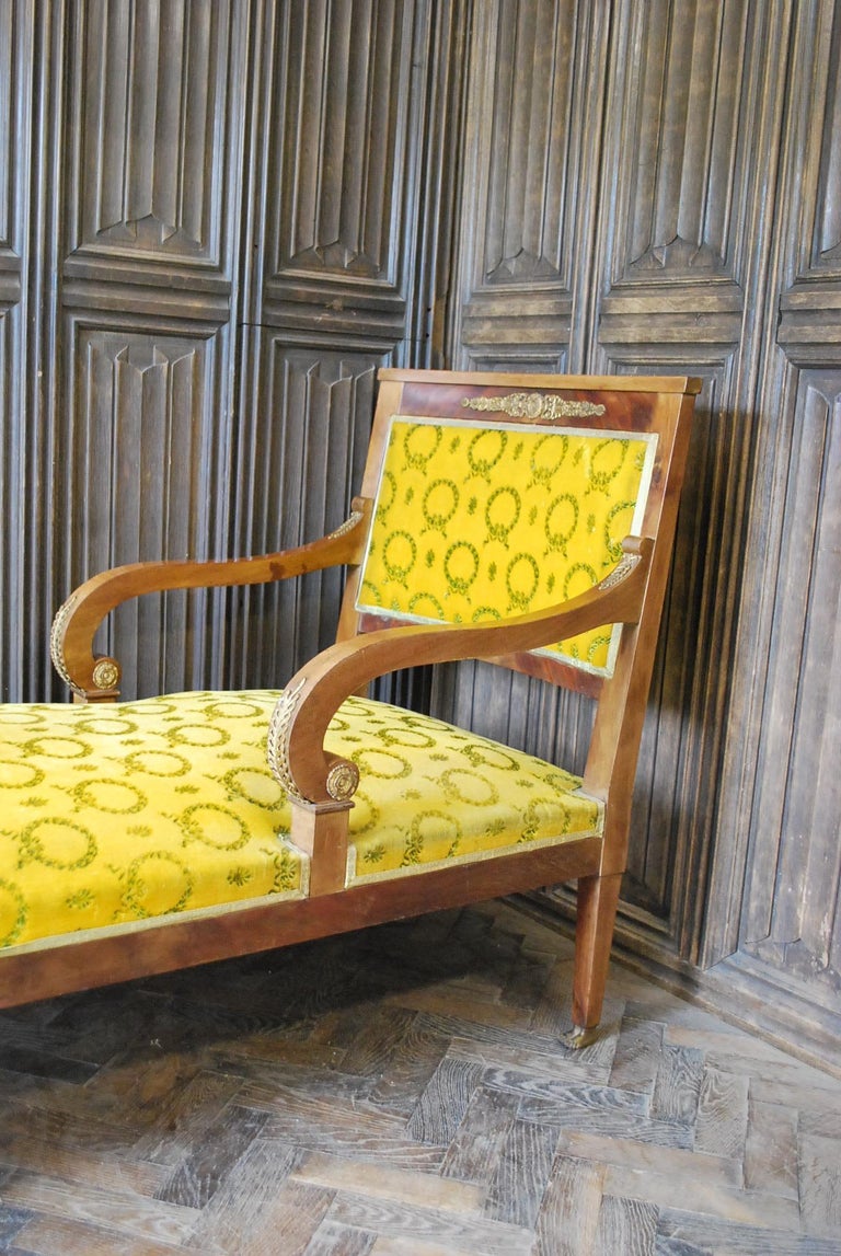 Antique French Empire day bed For Sale at 1stDibs