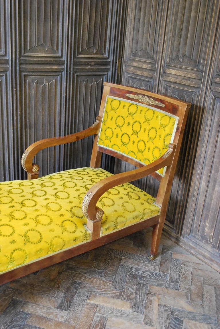 Antique French Empire day bed For Sale at 1stDibs