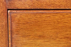 Antique French Empire Mahogany & Gilt Metal Mounted Cabinet on Chest circa 1800