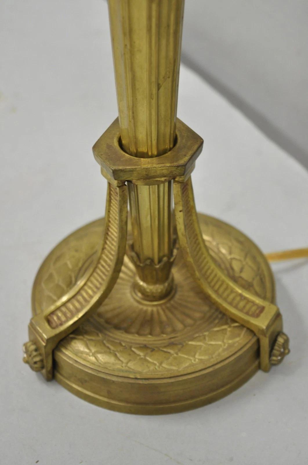 Antique French Empire Neoclassical Bronze 