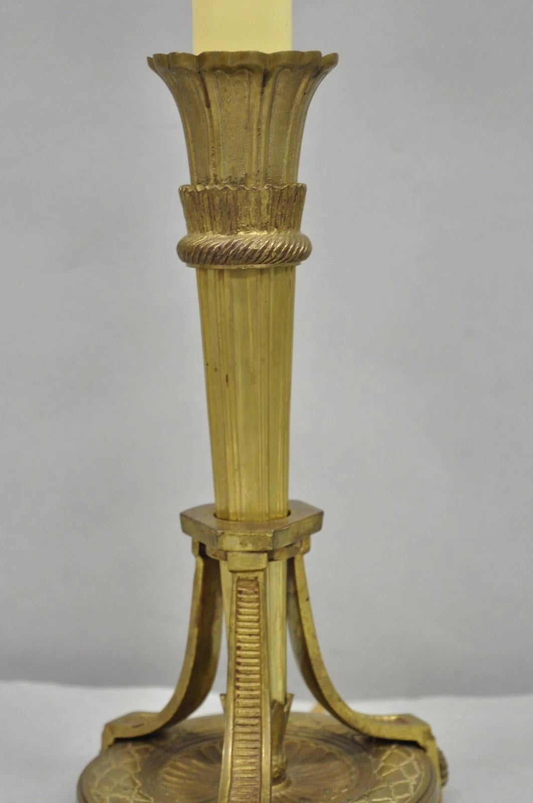 Antique French Empire Neoclassical Bronze 