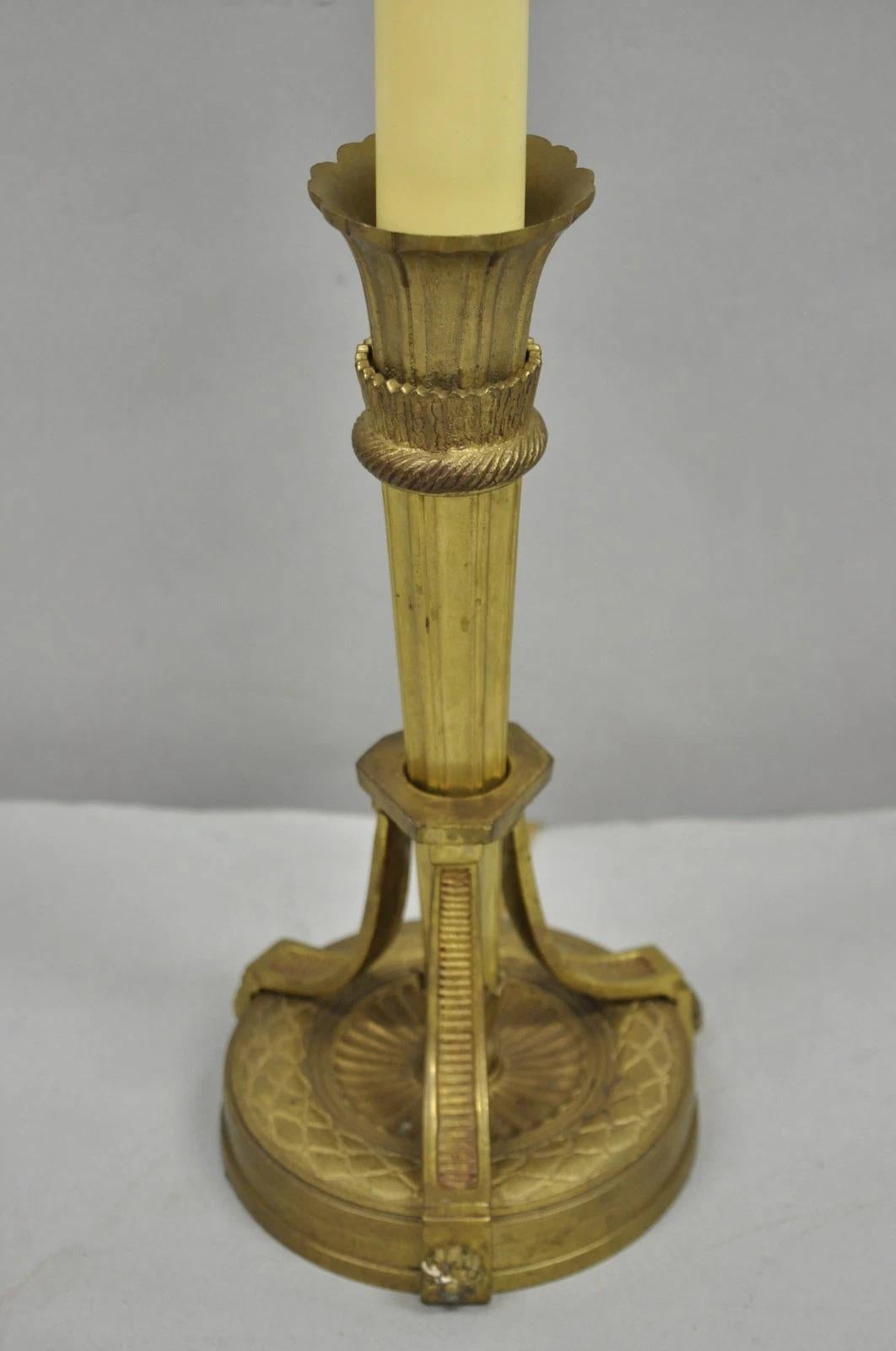 Antique French Empire Neoclassical Bronze 