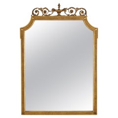 Antique French Empire Oversized Giltwood Wall Mirror C1920 Antique French Empire Oversized Giltwood Wall Mirror C1920