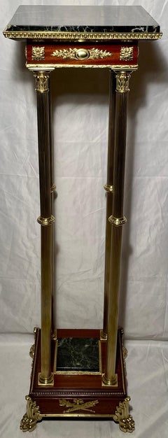 Antique French Empire Pedestal, circa 1890