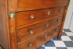Antique French Empire period Walnut Commode /Chest of Drawers