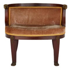 Antique French Empire Style Armchair