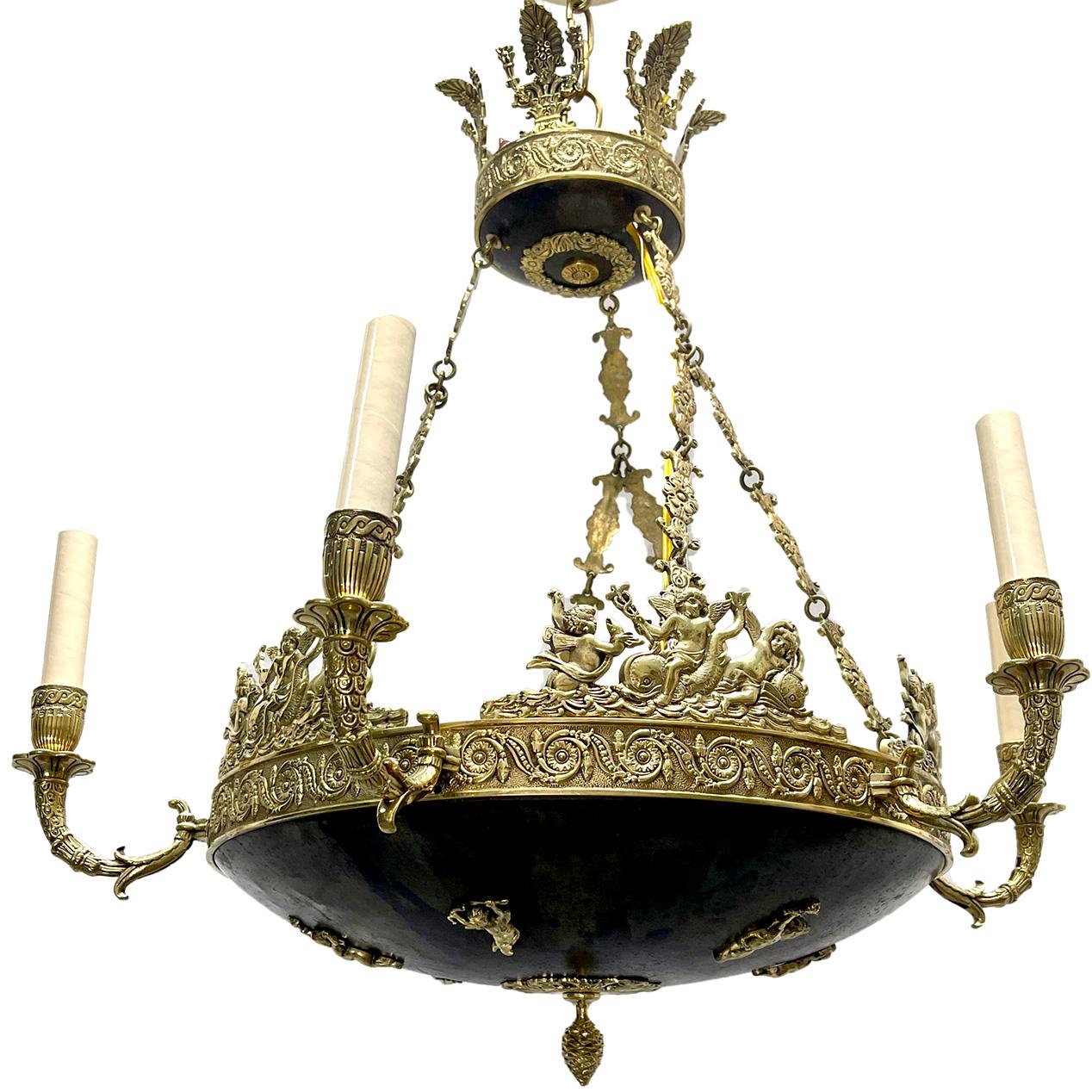 lampadario impero antico