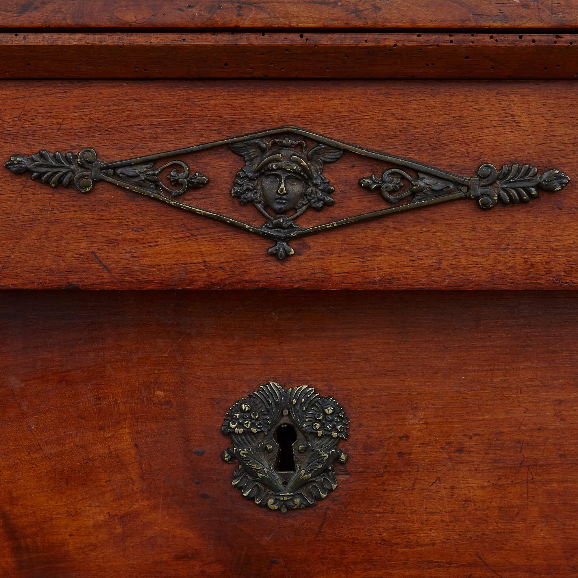 Antique French Empire Style Chest of Drawers In Good Condition For Sale In London, GB